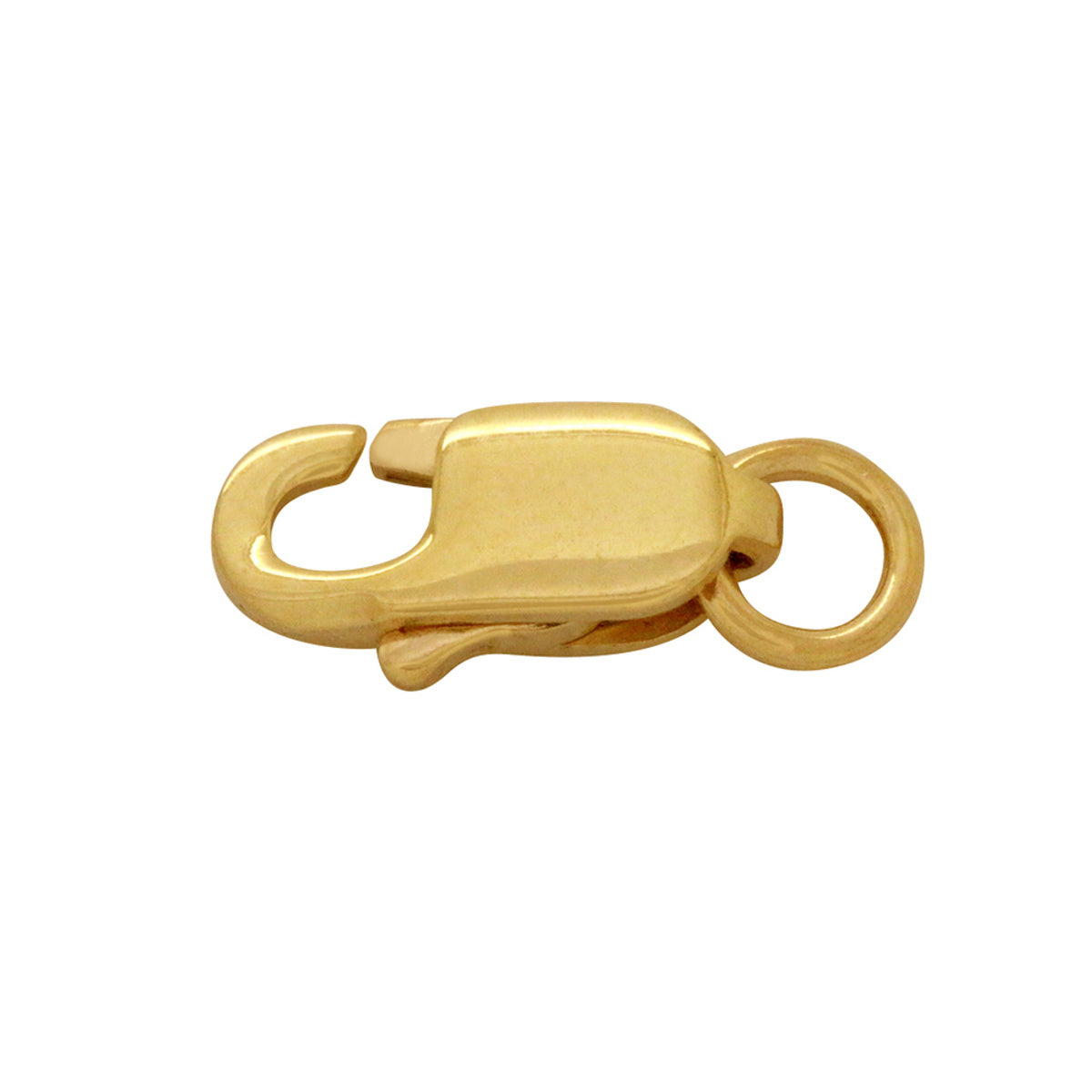 Fecho Mosquetão Diâmetro 9 mm em Ouro 18K