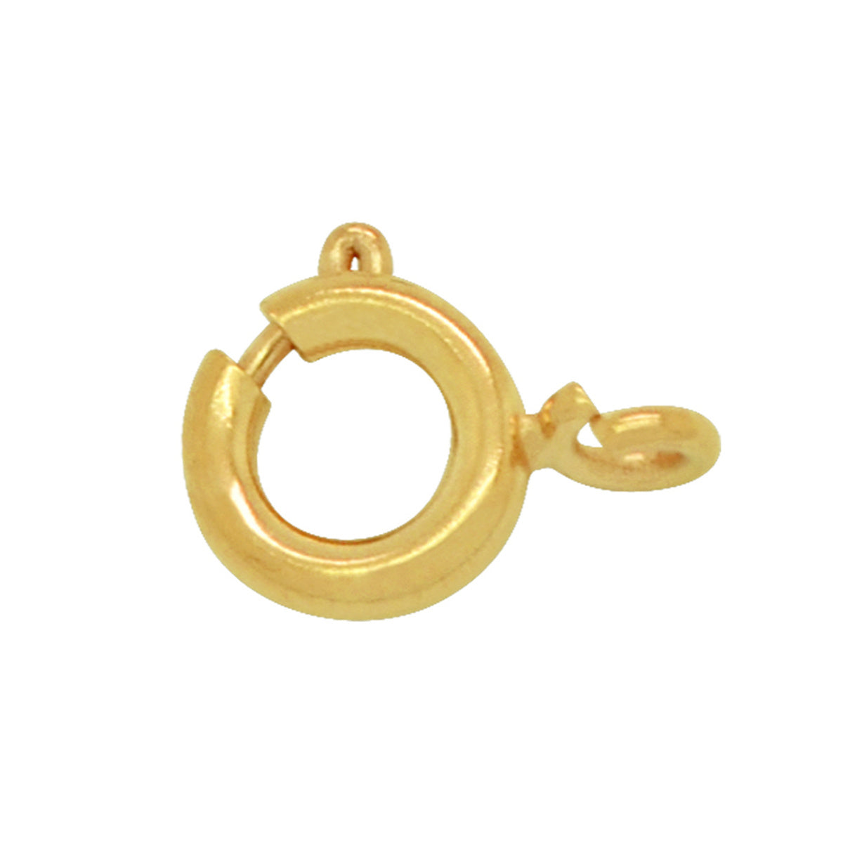 Fecho Redondo Diâmetro 6,5 mm em Ouro 18K