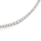 Gargantilha Riviera Coroa Degradê Diamantes em ouro branco – foto 2