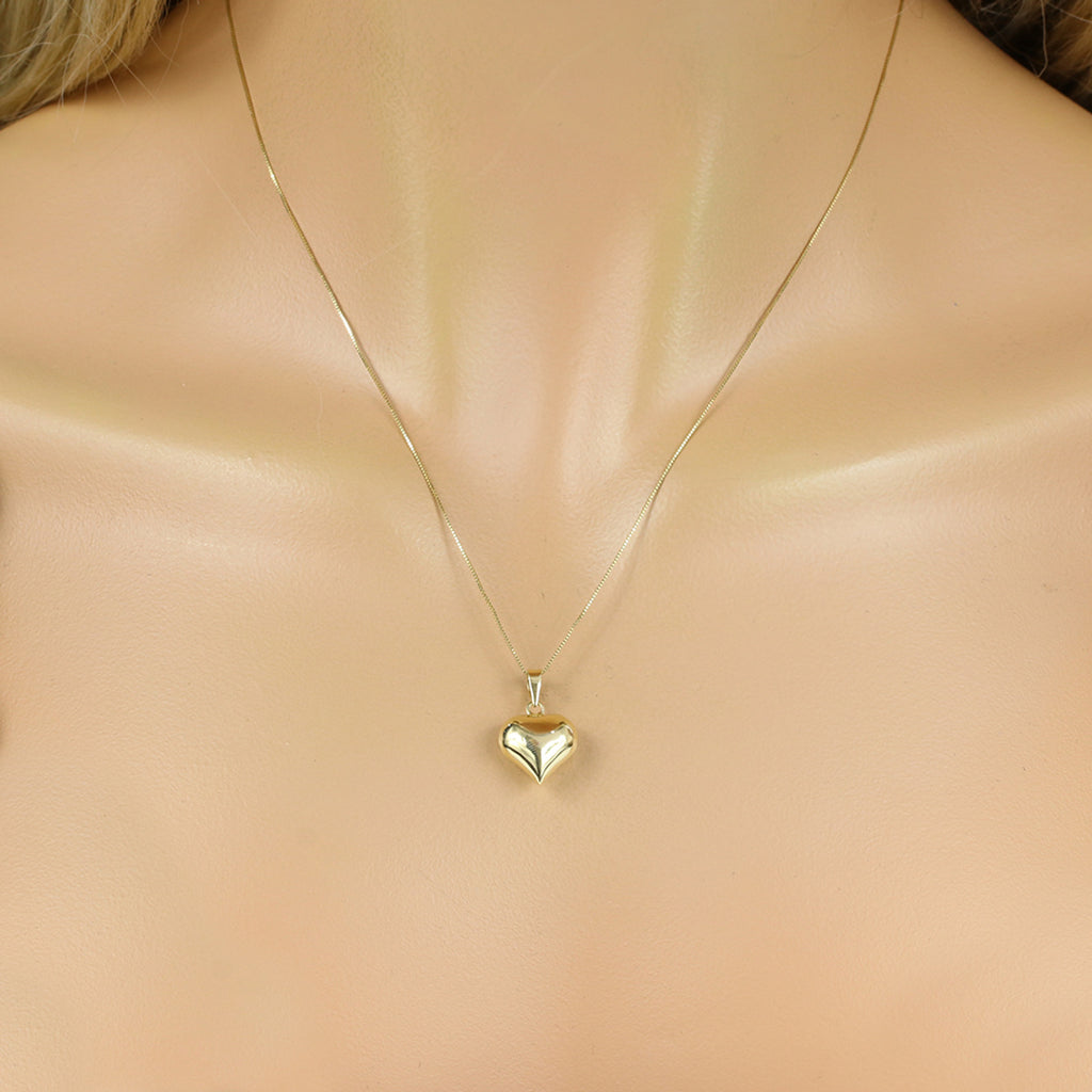 Pingente Coração em Ouro 18K
