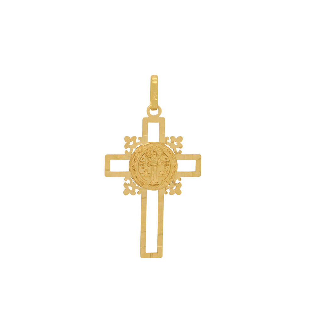 Pingente Cruz em Ouro 18K