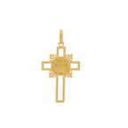 Pingente Cruz em Ouro 18K