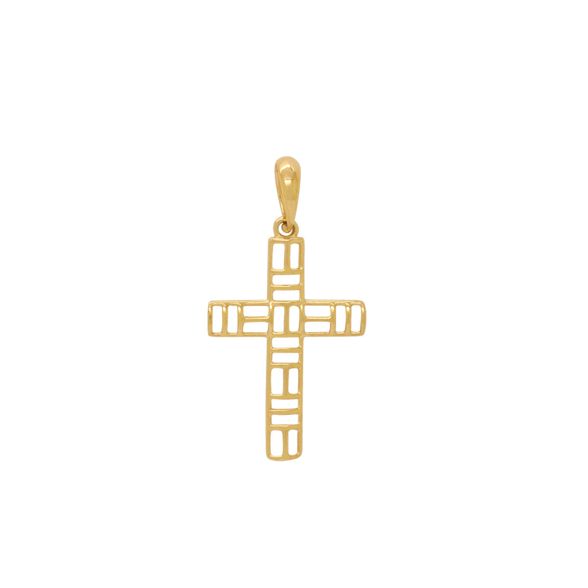 Pingente Cruz em Ouro 18K