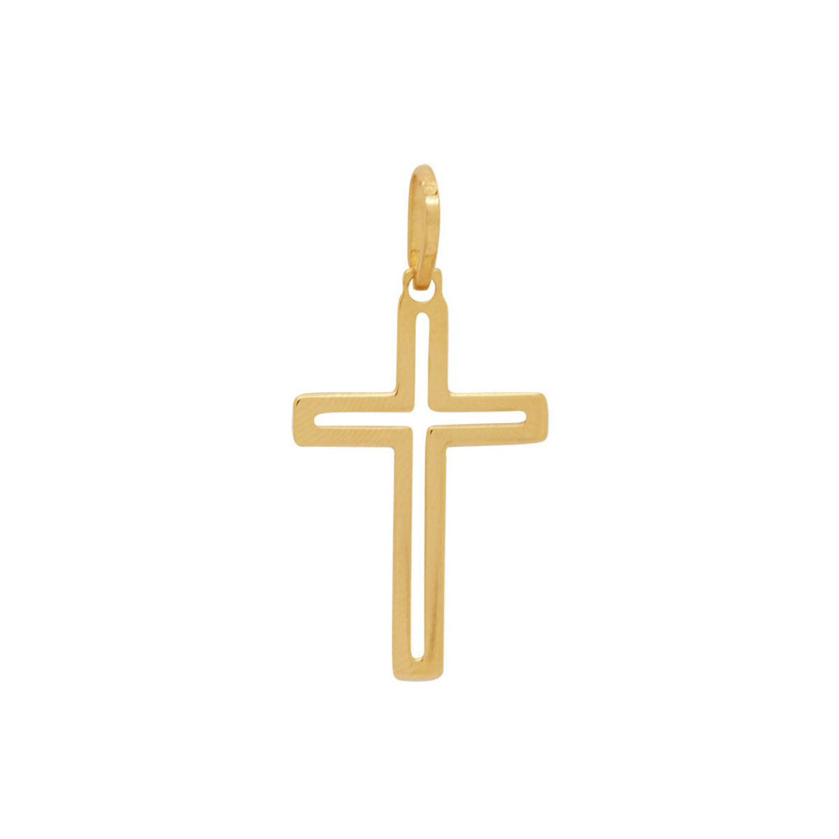 Pingente Cruz em Ouro 18K