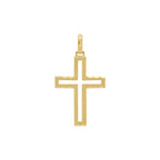 Pingente Cruz em Ouro 18K