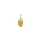 Pingente Face de Cristo Pequena em Ouro 18K