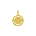 Pingente Formatura Redondo em Ouro 18K