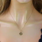 Pingente Formatura Redondo em Ouro 18K