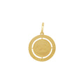 Pingente Formatura Redondo em Ouro 18K