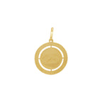 Pingente Formatura Redondo em Ouro 18K