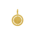 Pingente Formatura Redondo em Ouro 18K