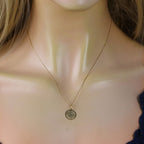 Pingente Formatura Redondo em Ouro 18K