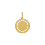 Pingente Formatura Redondo em Ouro 18K