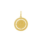 Pingente Formatura Redondo em Ouro 18K