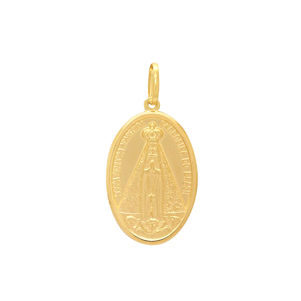 Pingente Nossa Sra. Aparecida em Ouro 18K