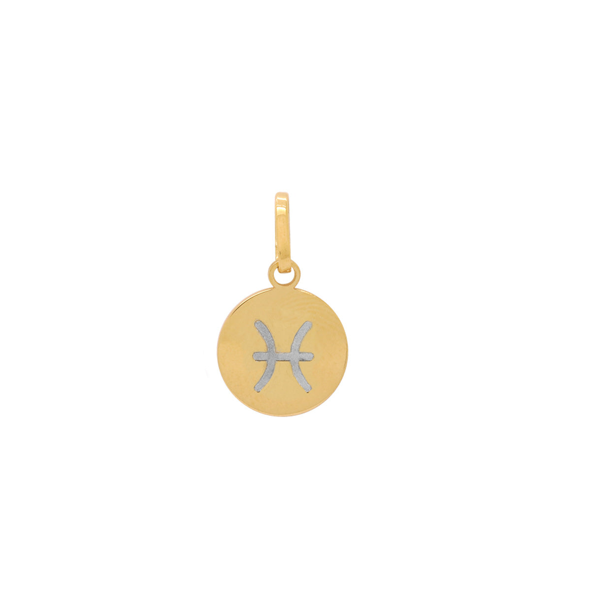 Pingente Redondo em Ouro 18K