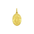 Pingente São Sebastião Oval Médio em Ouro 18K