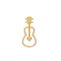 Pingente Zircônia Branca 2 mm em Ouro 18K