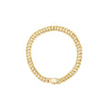 Pulseira Groumet Dupla Bitola 6,00 mm em Ouro 18K