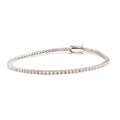 Pulseira Riviera Clássica Diamantes 1,9mm em ouro branco – Rainha da Riviera